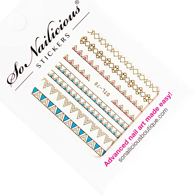 Mediterranean Summer Nail Stickers