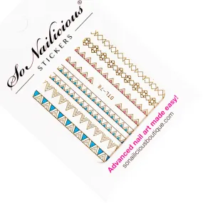 Mediterranean Summer Nail Stickers