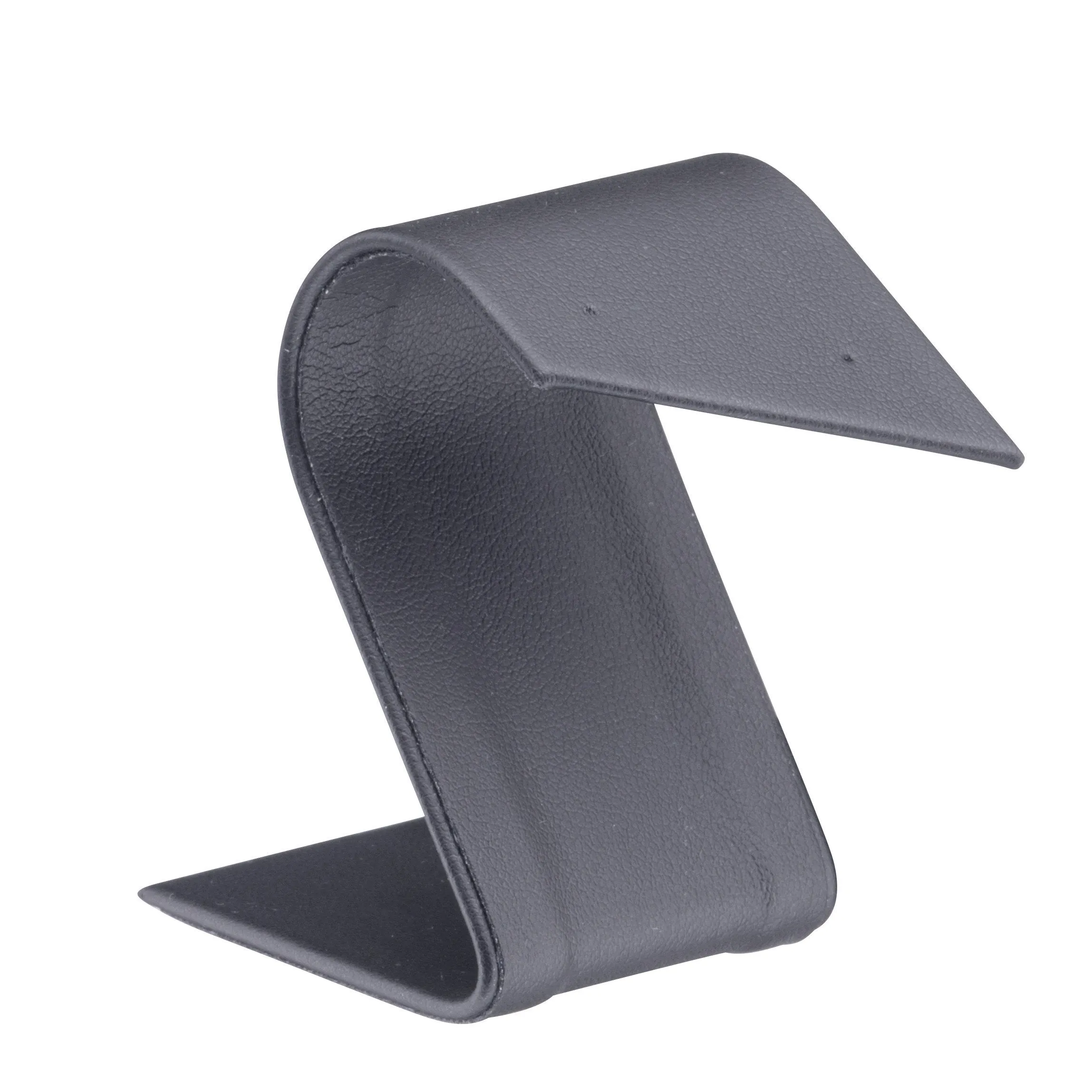 Medium Sliced Foldover Earring Stand, Allure Leatherette Display Collection