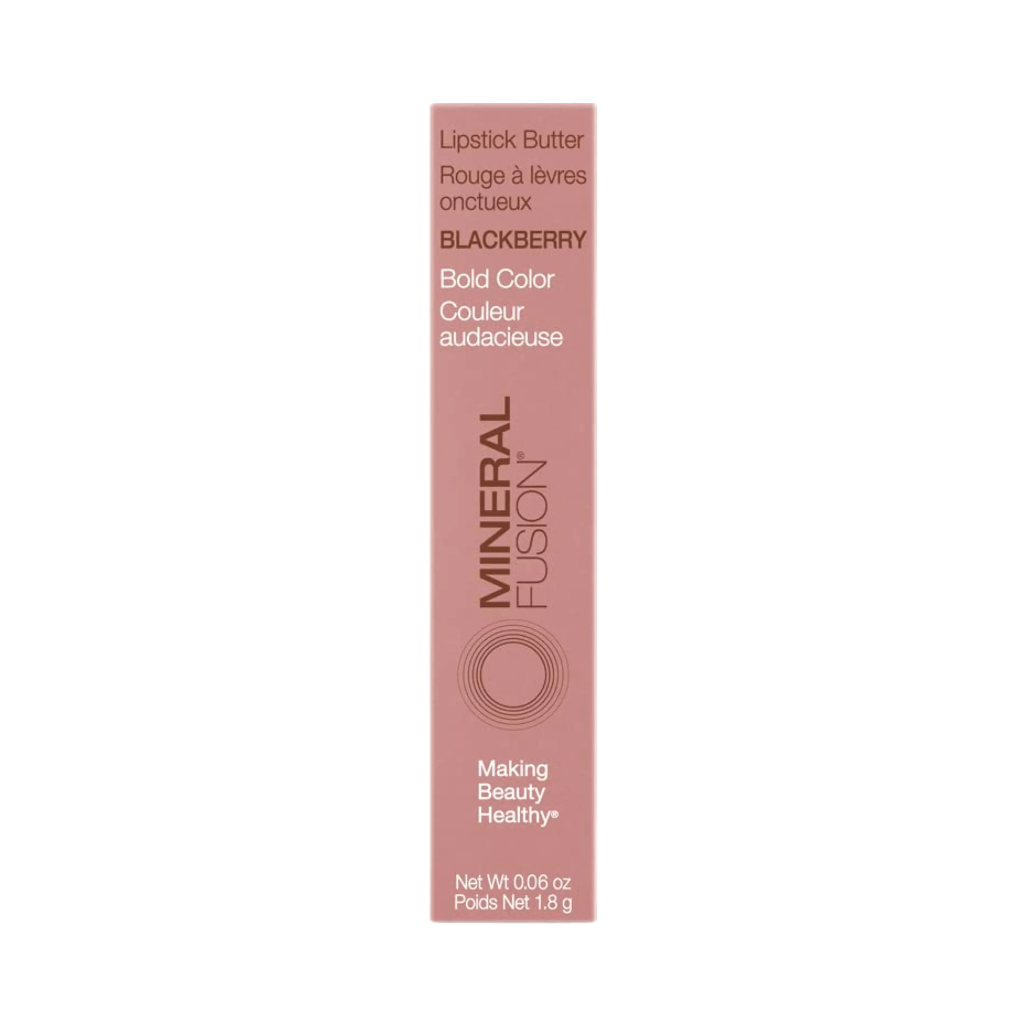 Mineral Fusion, Lipstick, Butter Blackberry