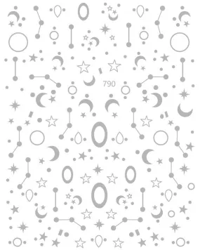 Nail Art Stickers - Design 09