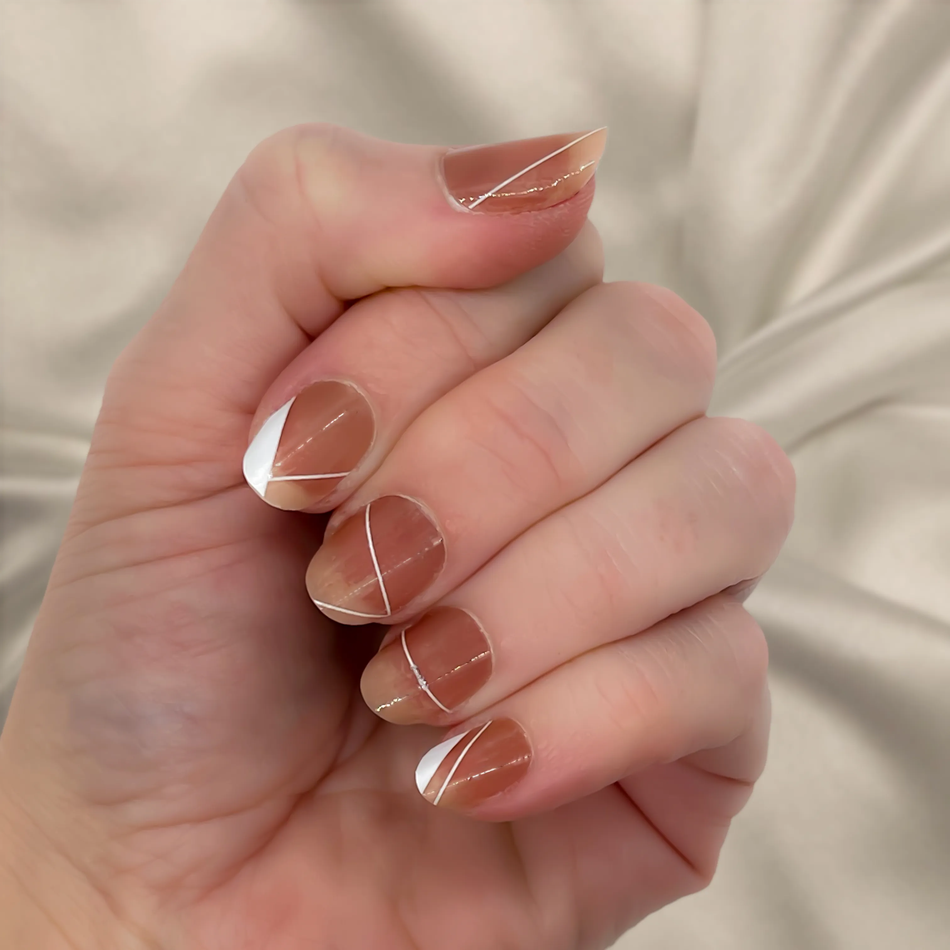 Nail Wrap - Silk and Satin