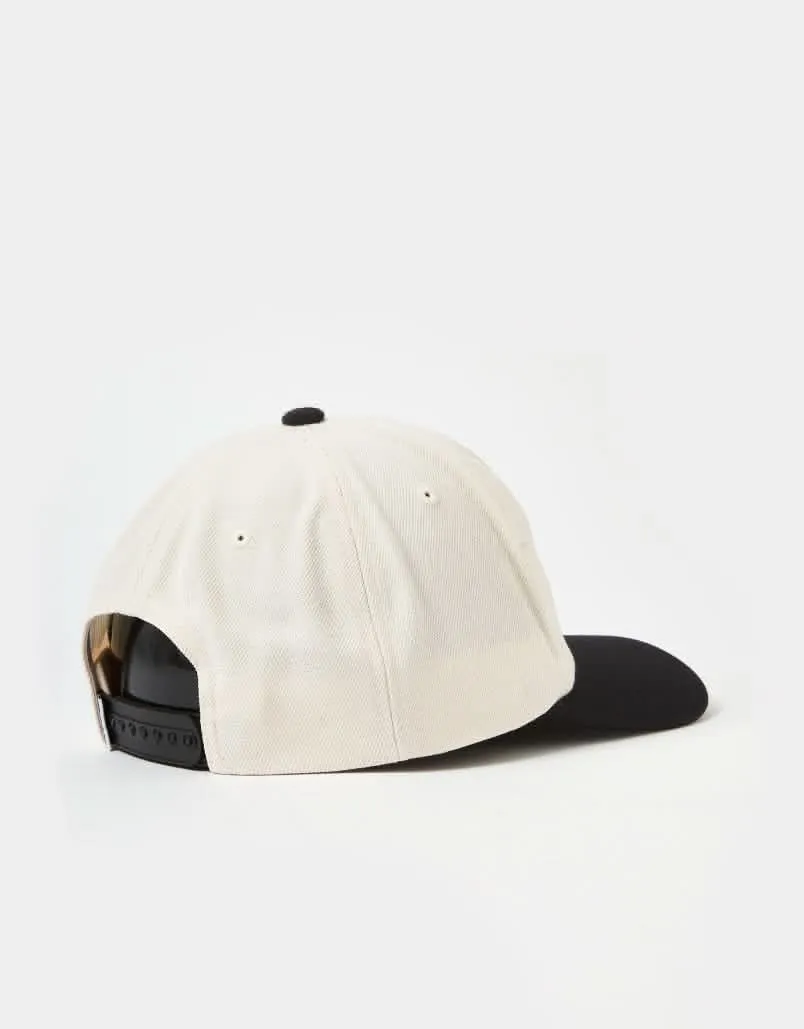 Obey Chaos 6 Panel Classic Snapback Cap - Cream Multi
