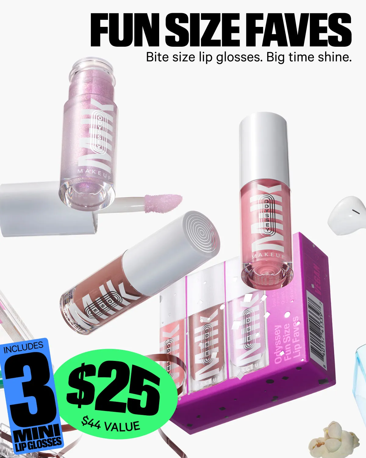 Odyssey Fun Size Lip Gloss Faves
