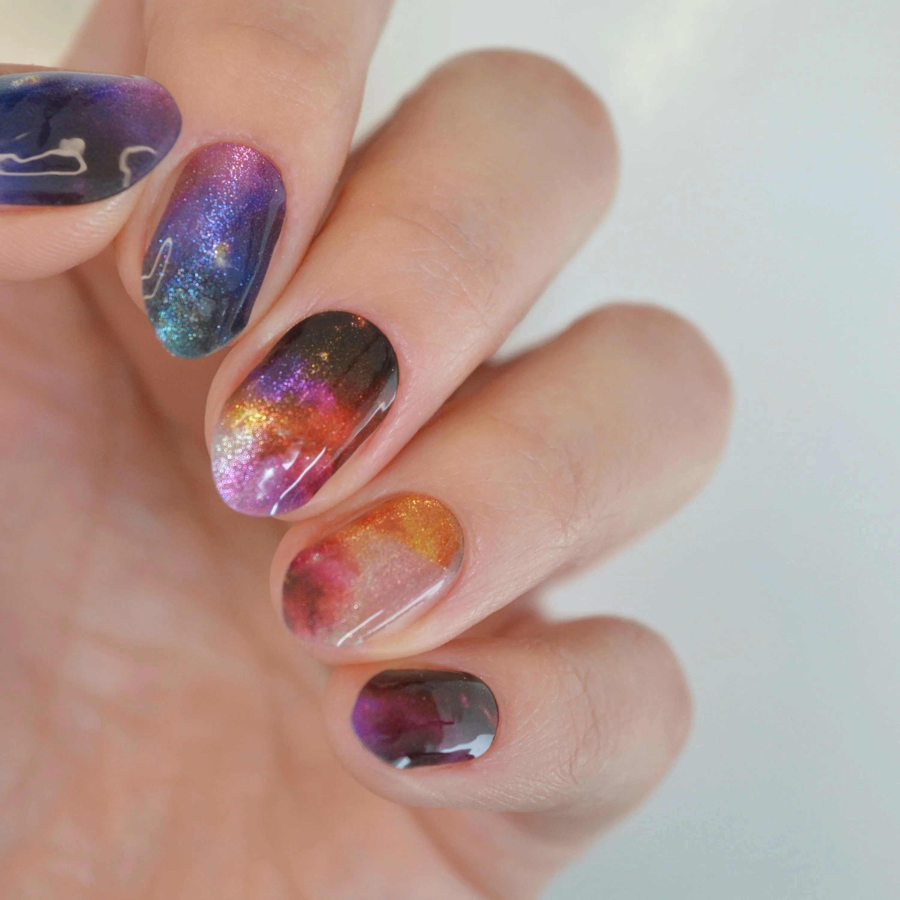 PREORDER 7/2 DISPATCH Galaxies | Super Jellies DIY Hard Semi Cured Gel Nail Wraps