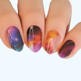 PREORDER 7/2 DISPATCH Galaxies | Super Jellies DIY Hard Semi Cured Gel Nail Wraps