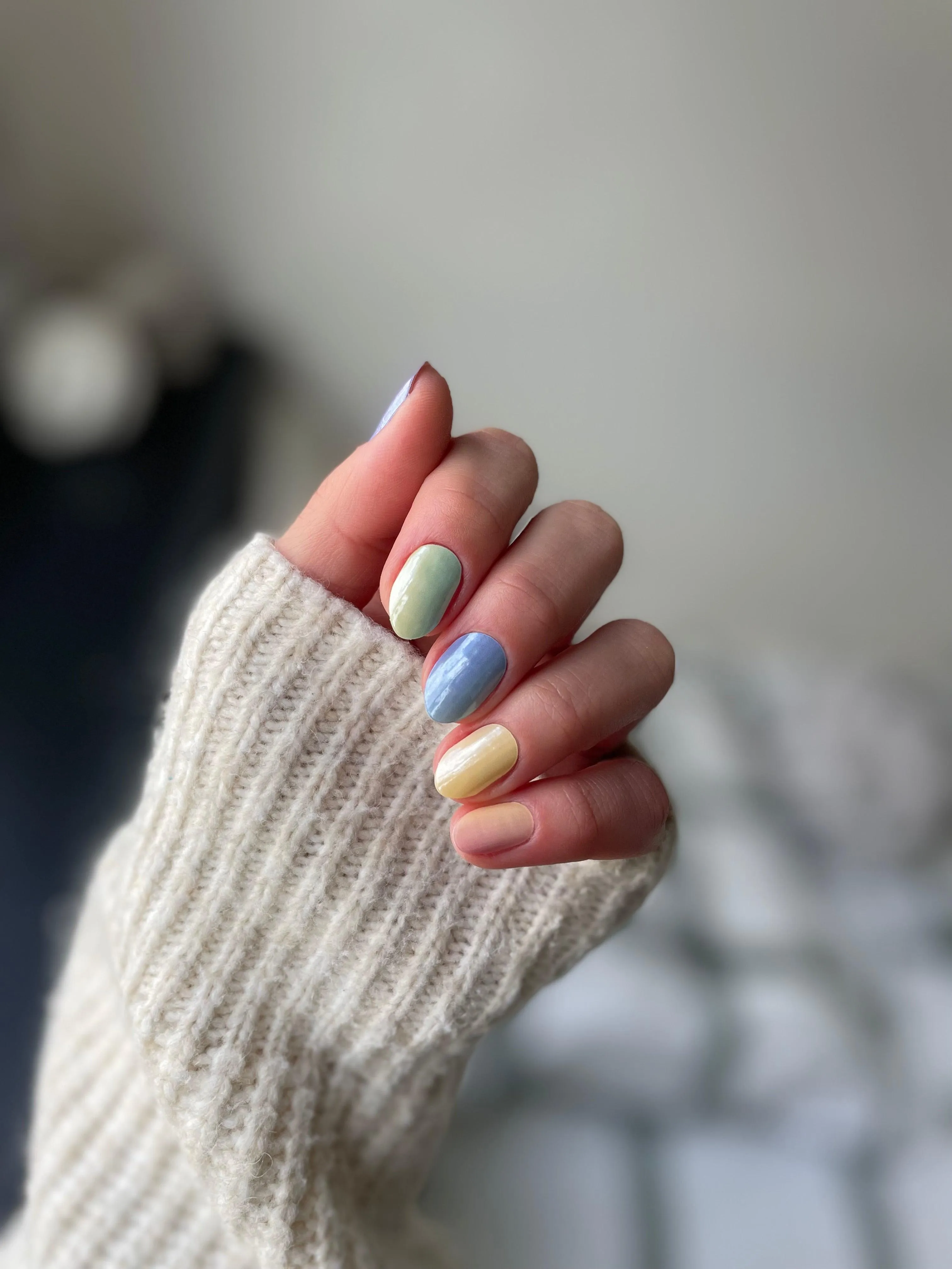 Rainbow | Jellies DIY Soft Semi Cured Gel Nail Wraps