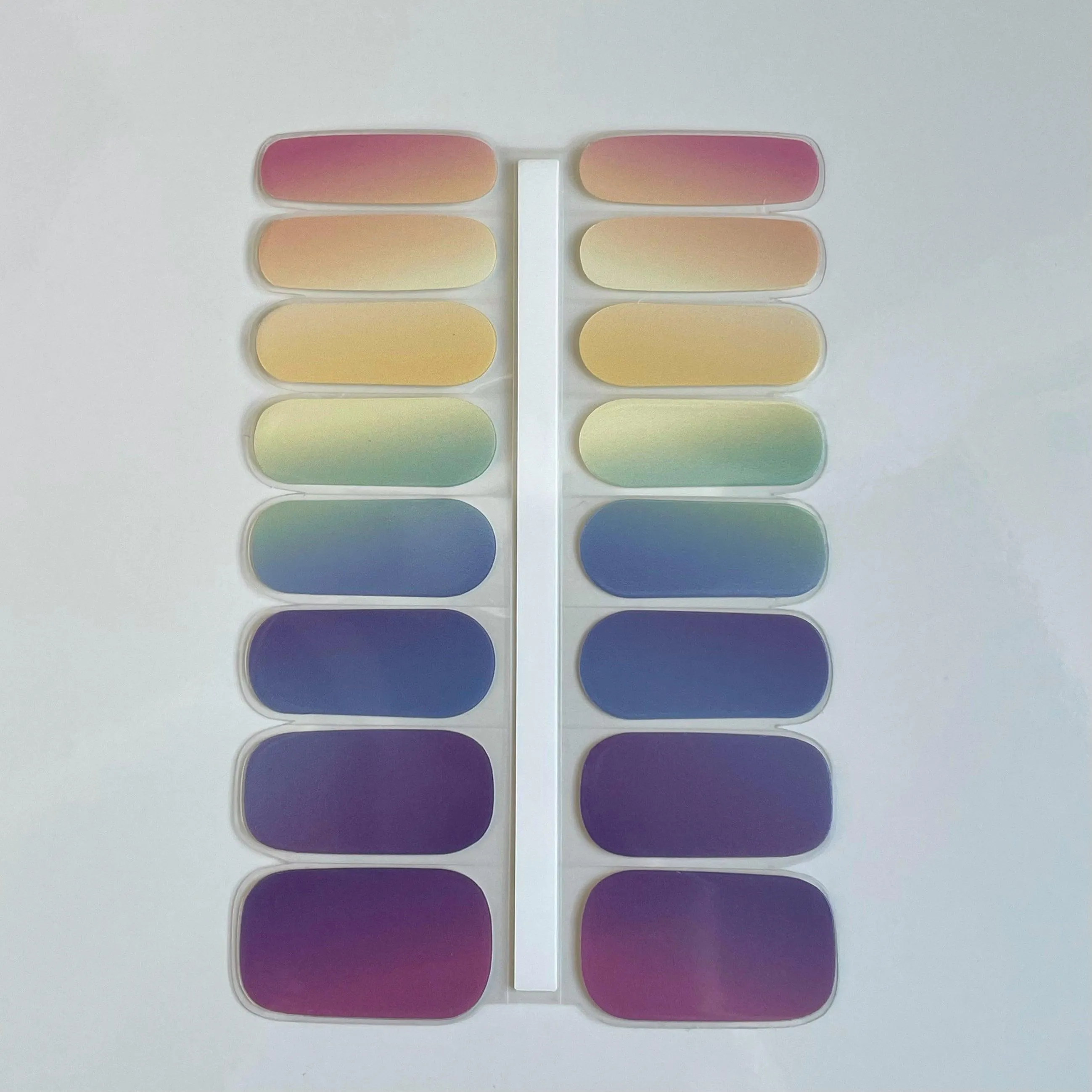 Rainbow | Jellies DIY Soft Semi Cured Gel Nail Wraps
