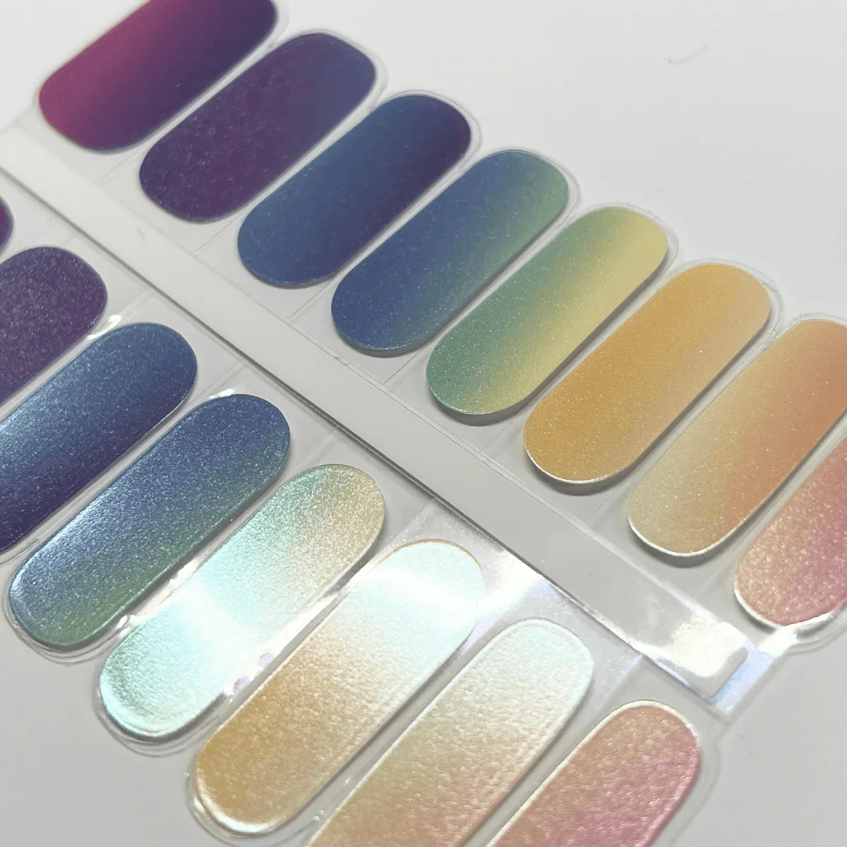 Rainbow | Jellies DIY Soft Semi Cured Gel Nail Wraps