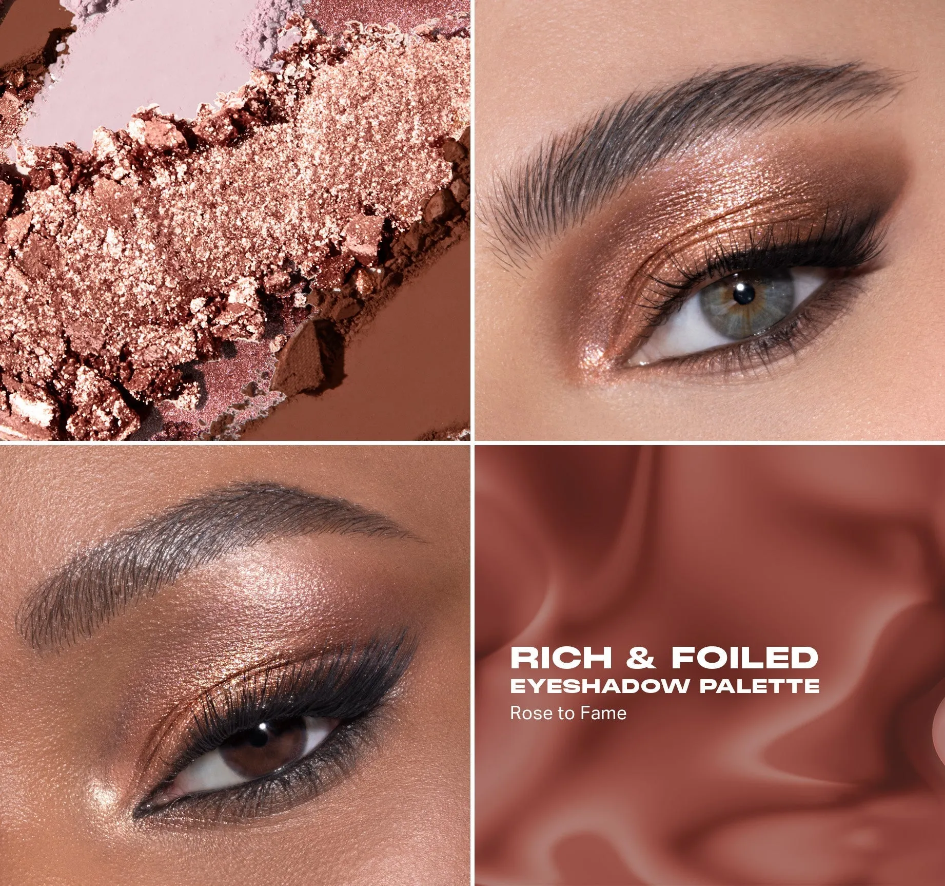 Rich & Foiled Artistry Palette - Rose To Fame