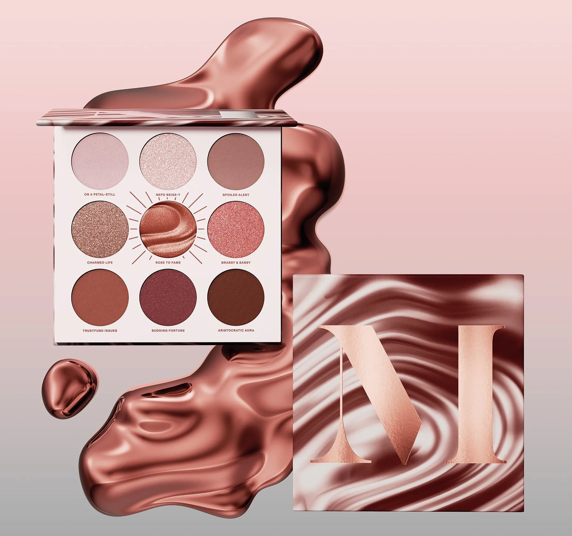 Rich & Foiled Artistry Palette - Rose To Fame