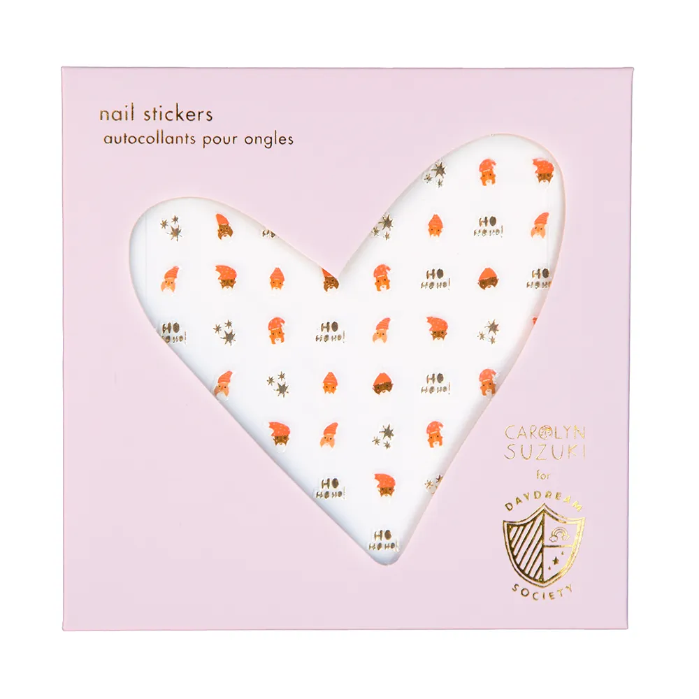 Santa Squad Nail Stickers