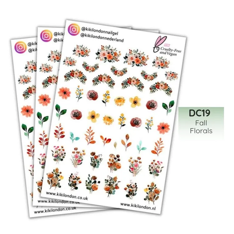 Season Nail Decal Set of 9