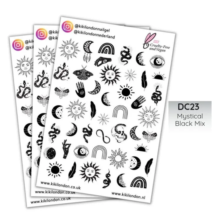 Season Nail Decal Set of 9