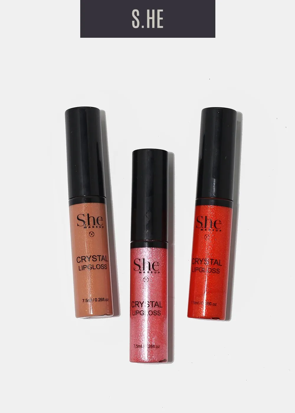 S.he Glittered Lipgloss