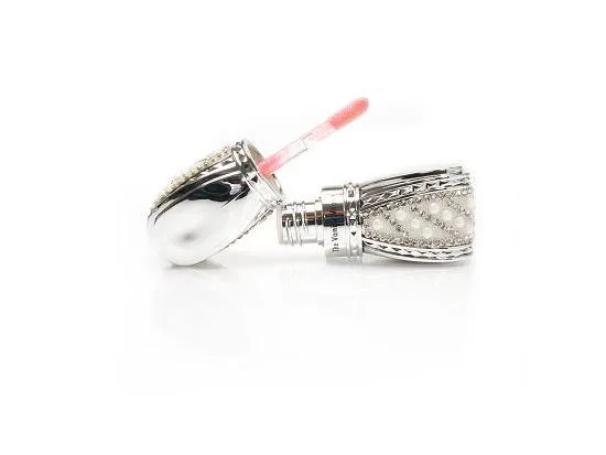 Signature Gloss Silver and Gold Tone Bow