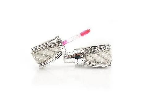 Signature Gloss Silver and Gold Tone Bow