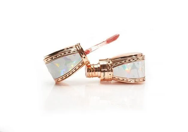 Signature Gloss Silver and Gold Tone Bow