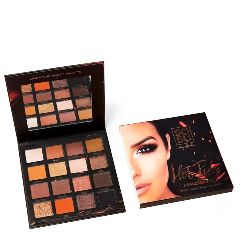 SOSU Cosmetics Hot Fire Remastered Eyeshadow Palette