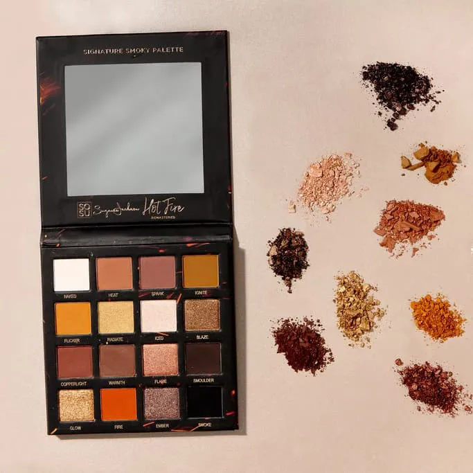 SOSU Cosmetics Hot Fire Remastered Eyeshadow Palette