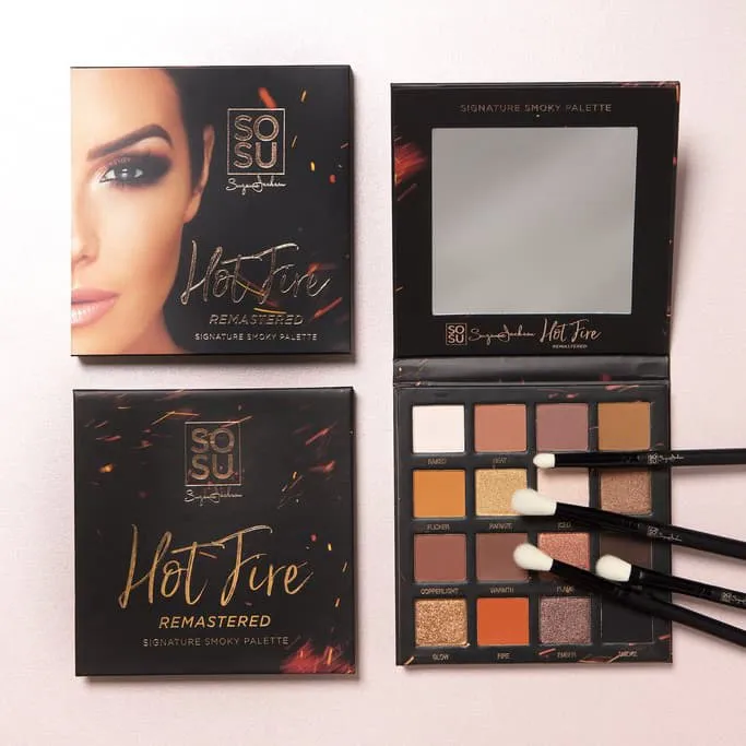 SOSU Cosmetics Hot Fire Remastered Eyeshadow Palette