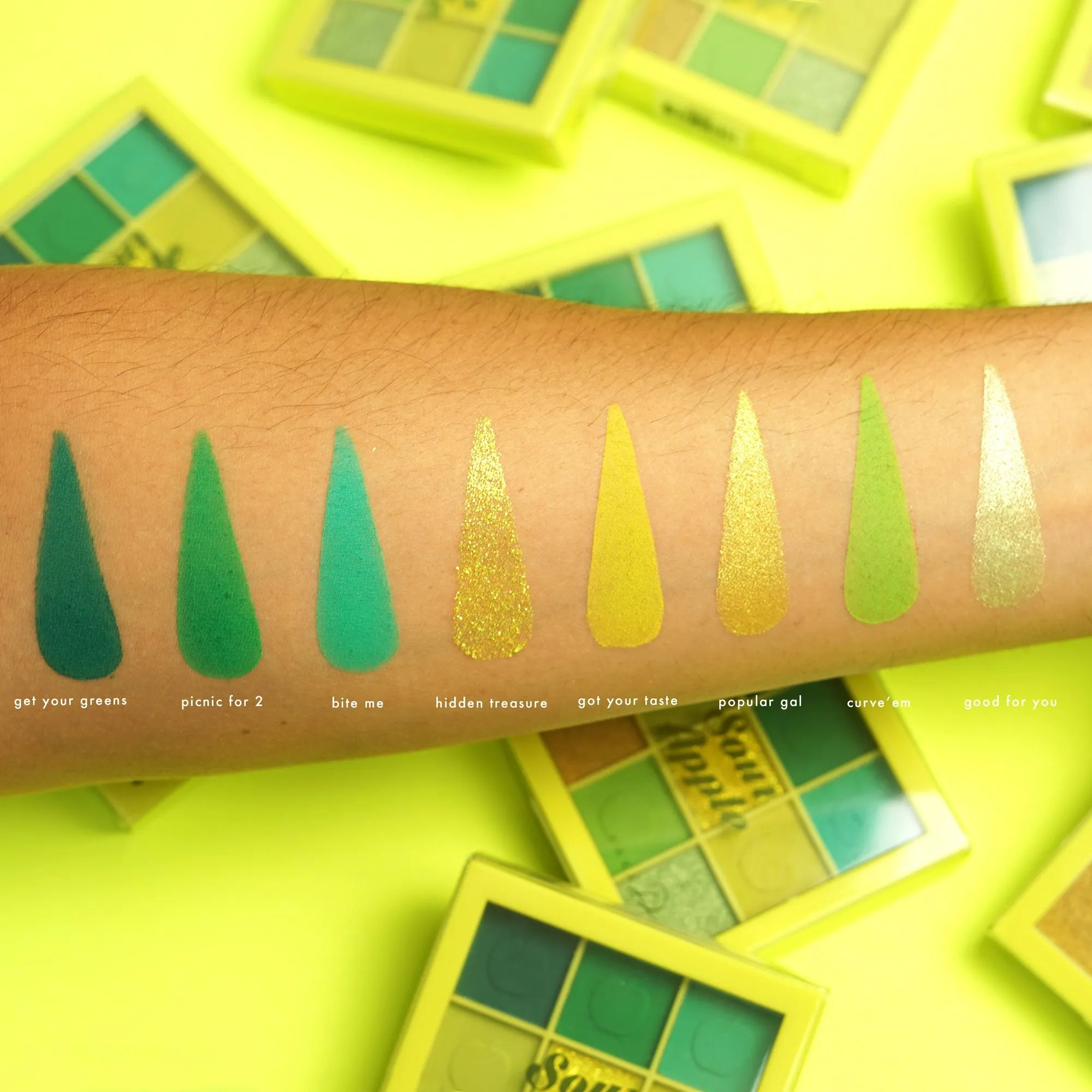 SOUR APPLE Eye Palette