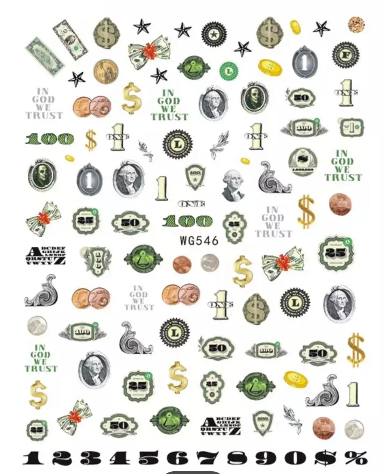 Sticker Money ($*$)