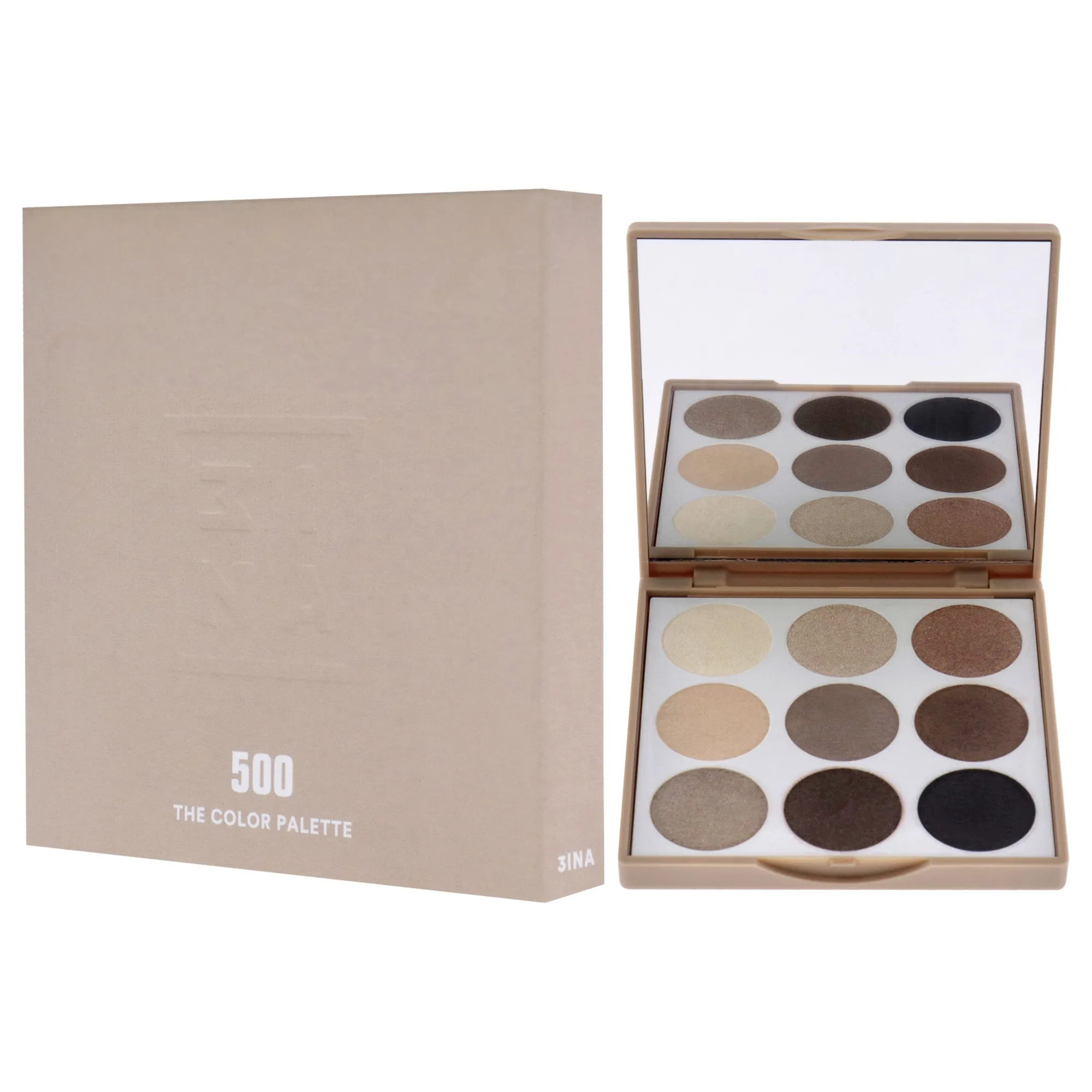 The Color Palette - 500 by 3INA for Women - 0.28 oz Palette