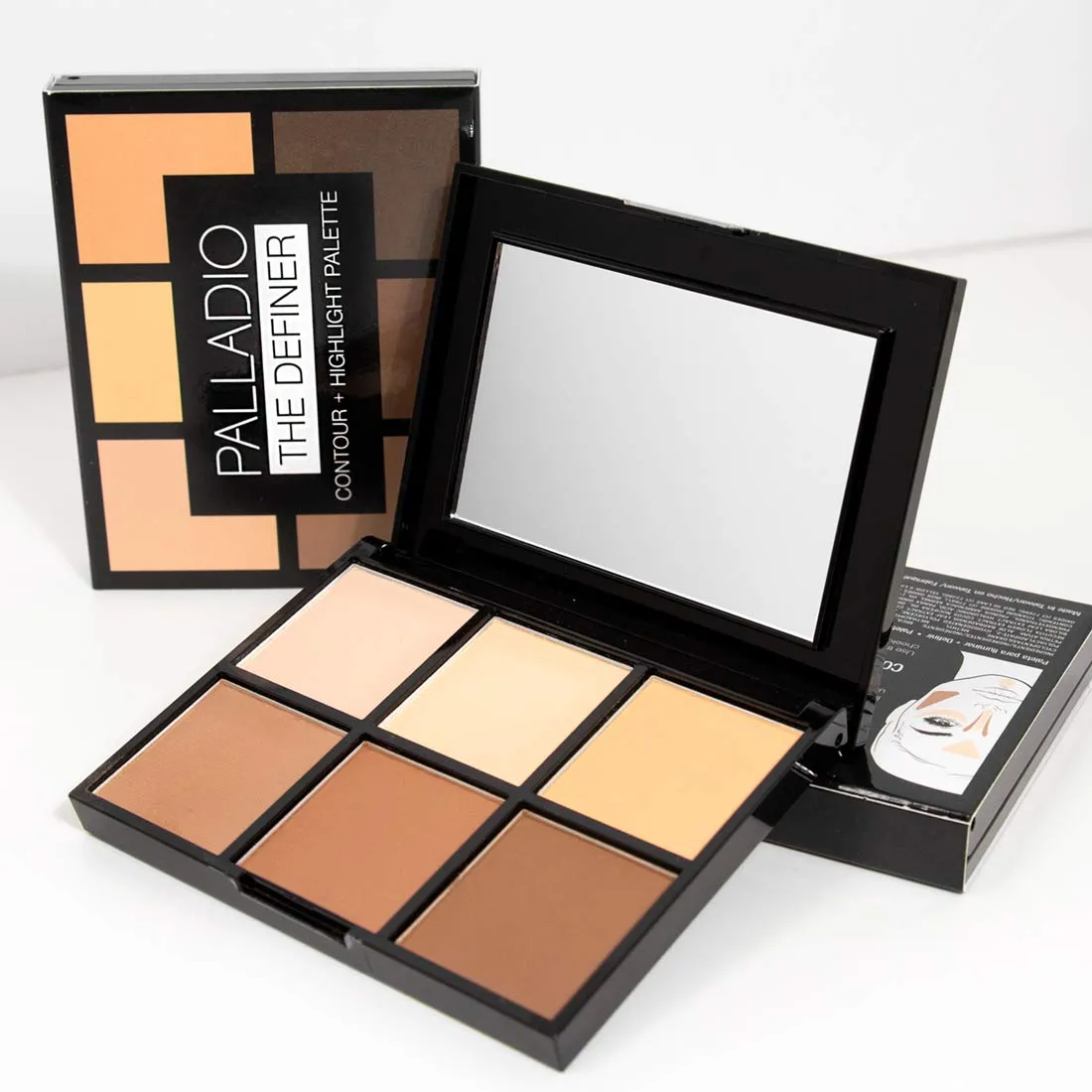 THE DEFINER CONTOUR   HIGHLIGHT PALETTE