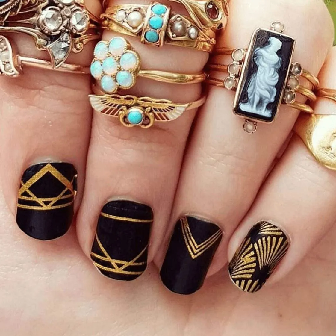 The Real Gatsby | Nail Polish Wrap