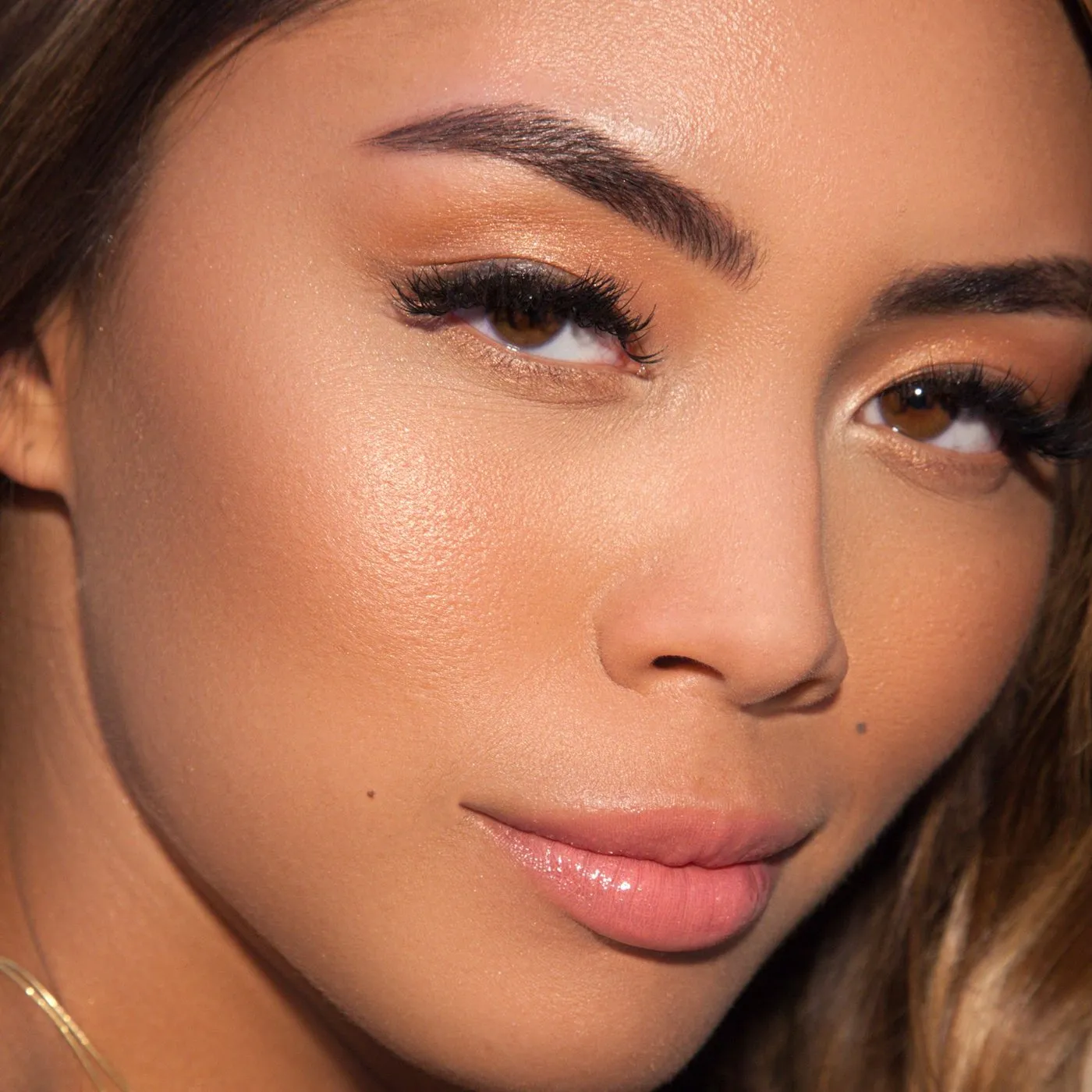 theBalm cosmetics PLUMP YOUR PUCKER® Lip Gloss Dramatize - opaque pink nude