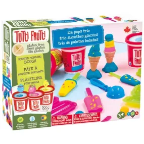 Tutti Frutti Modeling Dough Ice Pops Trio Kit