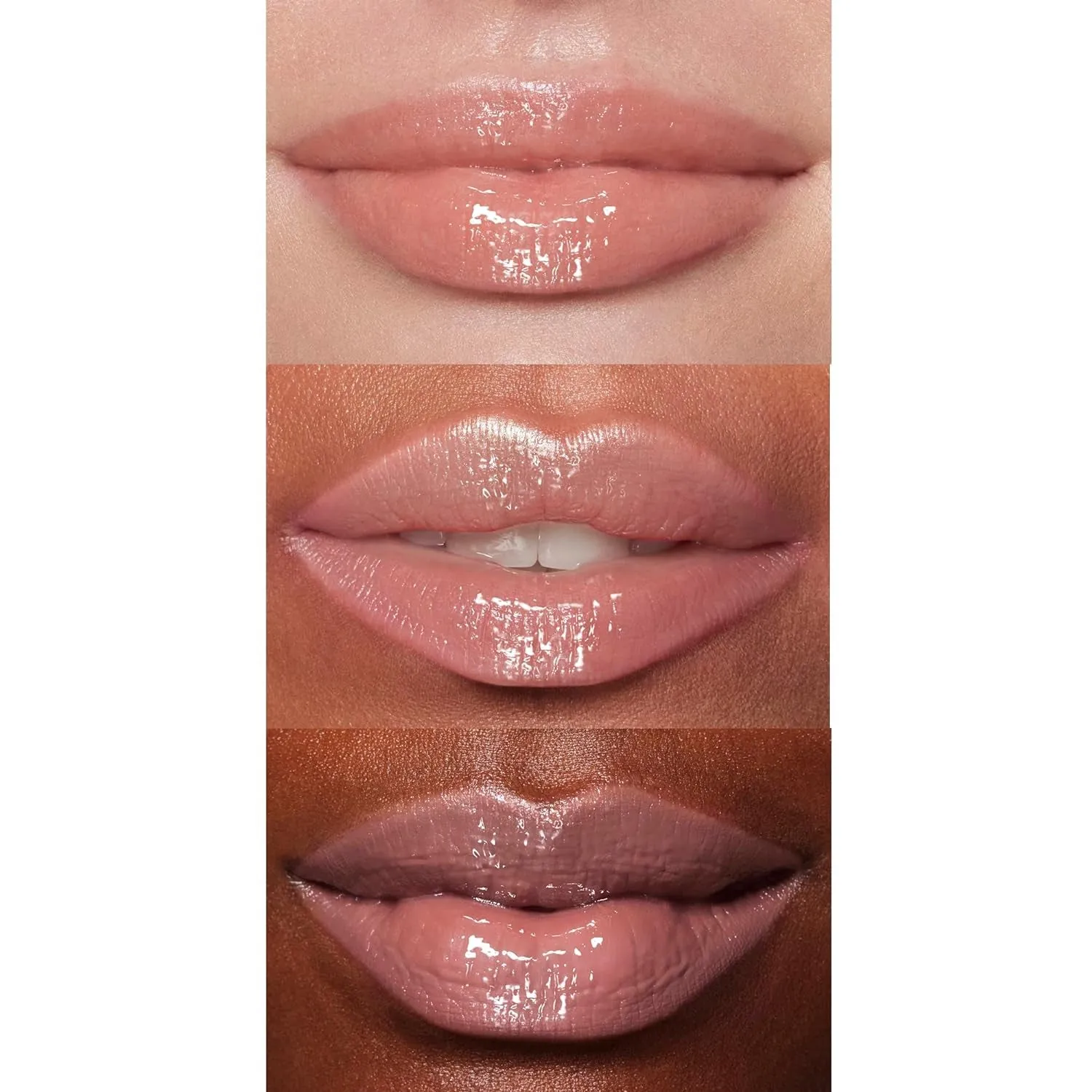 Ultra-Hydrating Sheer Lip Gloss with Glossy Finish - Whisper Pink, Vegan & Cruelty-Free
