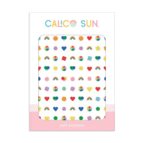 Violet Nail Sticker - 2 sheets