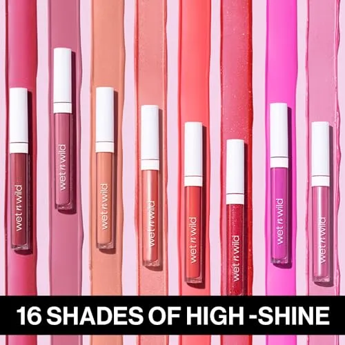 Wet n Wild 555B Megaslicks lip gloss, 0.19 Ounce, Rose Gold