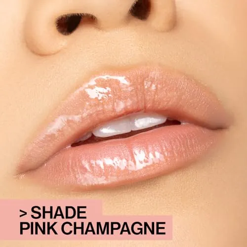 Wet n Wild 555B Megaslicks lip gloss, 0.19 Ounce, Rose Gold