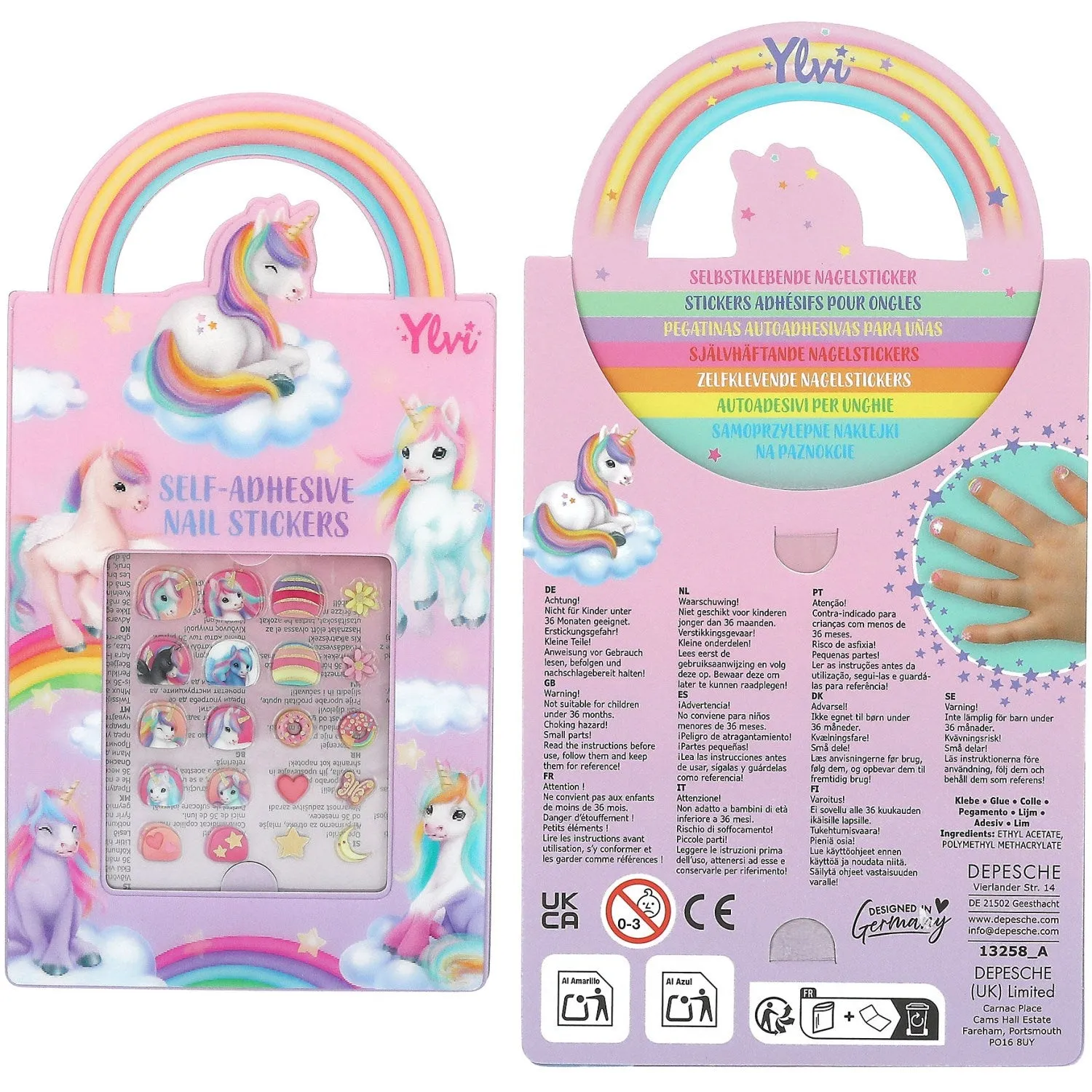 Ylvi Nail Stickers