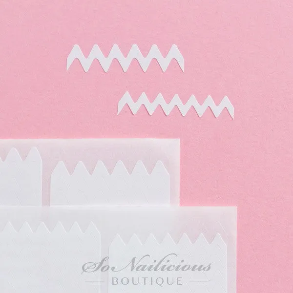 Zig Zag Nail Stickers